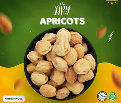 Fresh dried apricots - 1 kg pack
