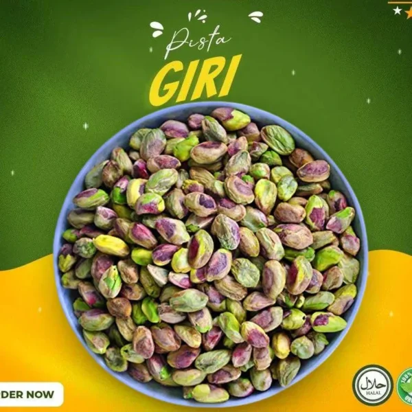 Green pistachios kernels ( 1kg pack ) pista giri