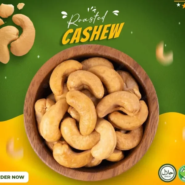 Roasted cashews nut pack ( 1kg pack ) large size