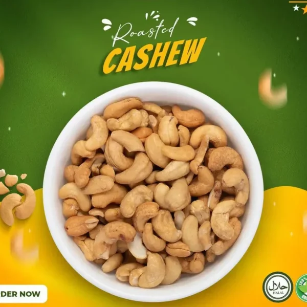 Roasted cashew nuts 500gm pack